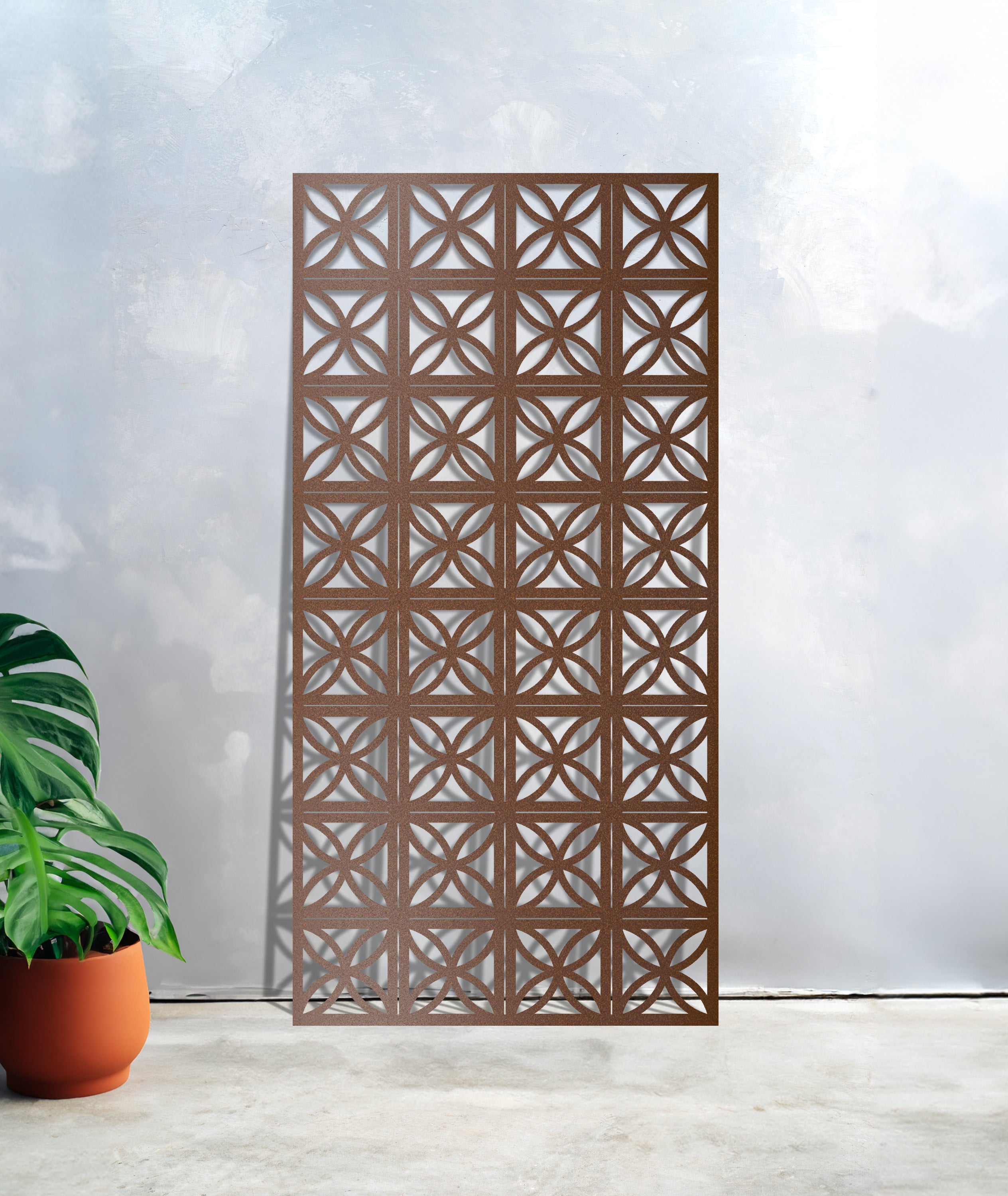 Breeze Block Star Decorative Outdoor Screen