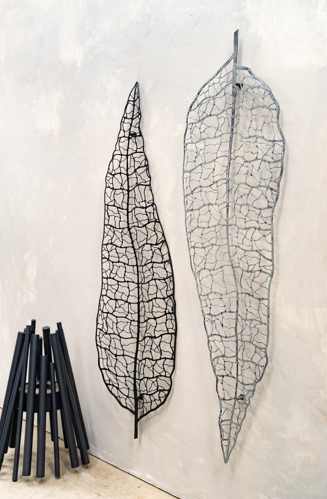 Gum Leaf Metal Wall Art