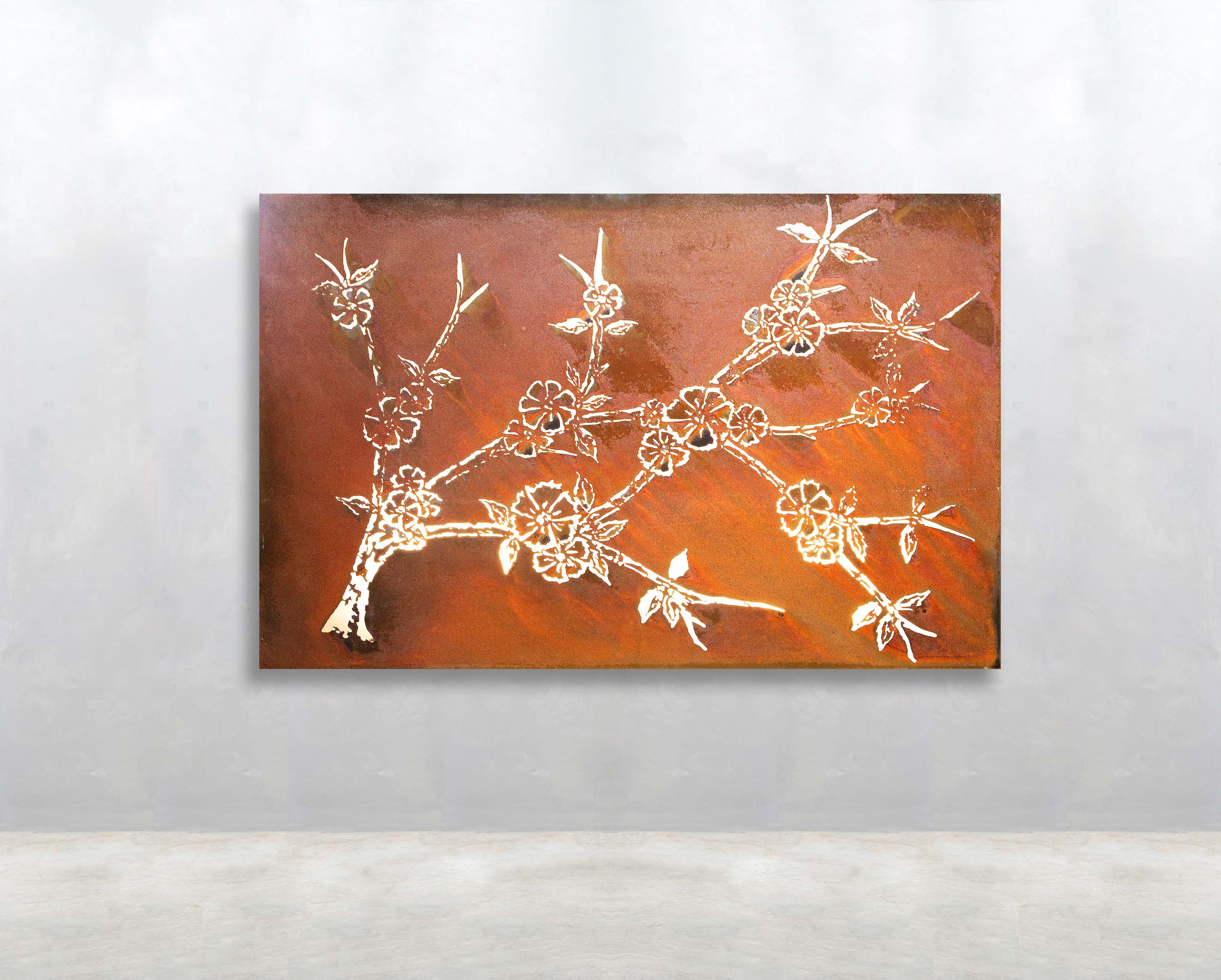 Blossom Metal Wall Art