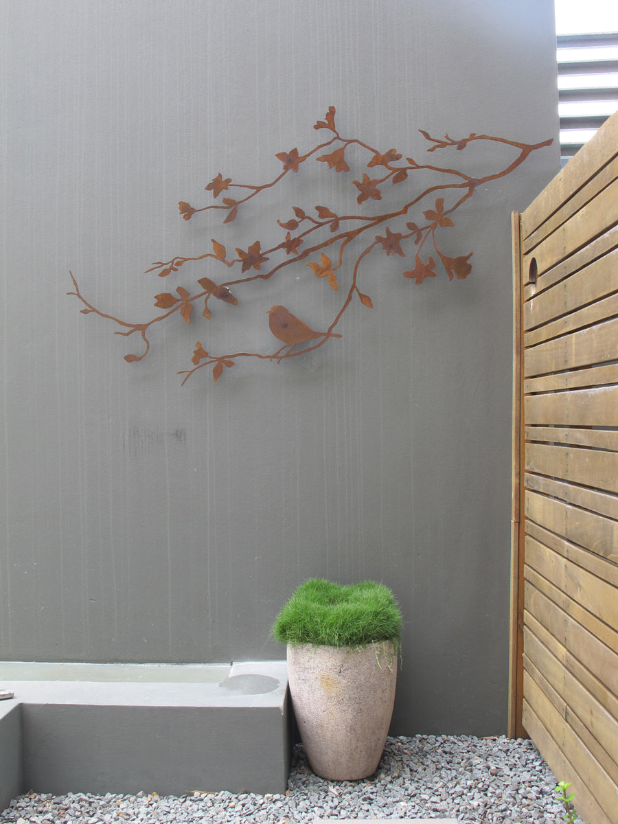 Summer Branch Deco – Metal Wall Art