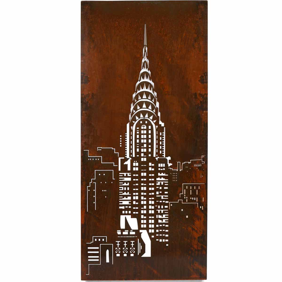 Chrysler Building- Large Metal Wall Art